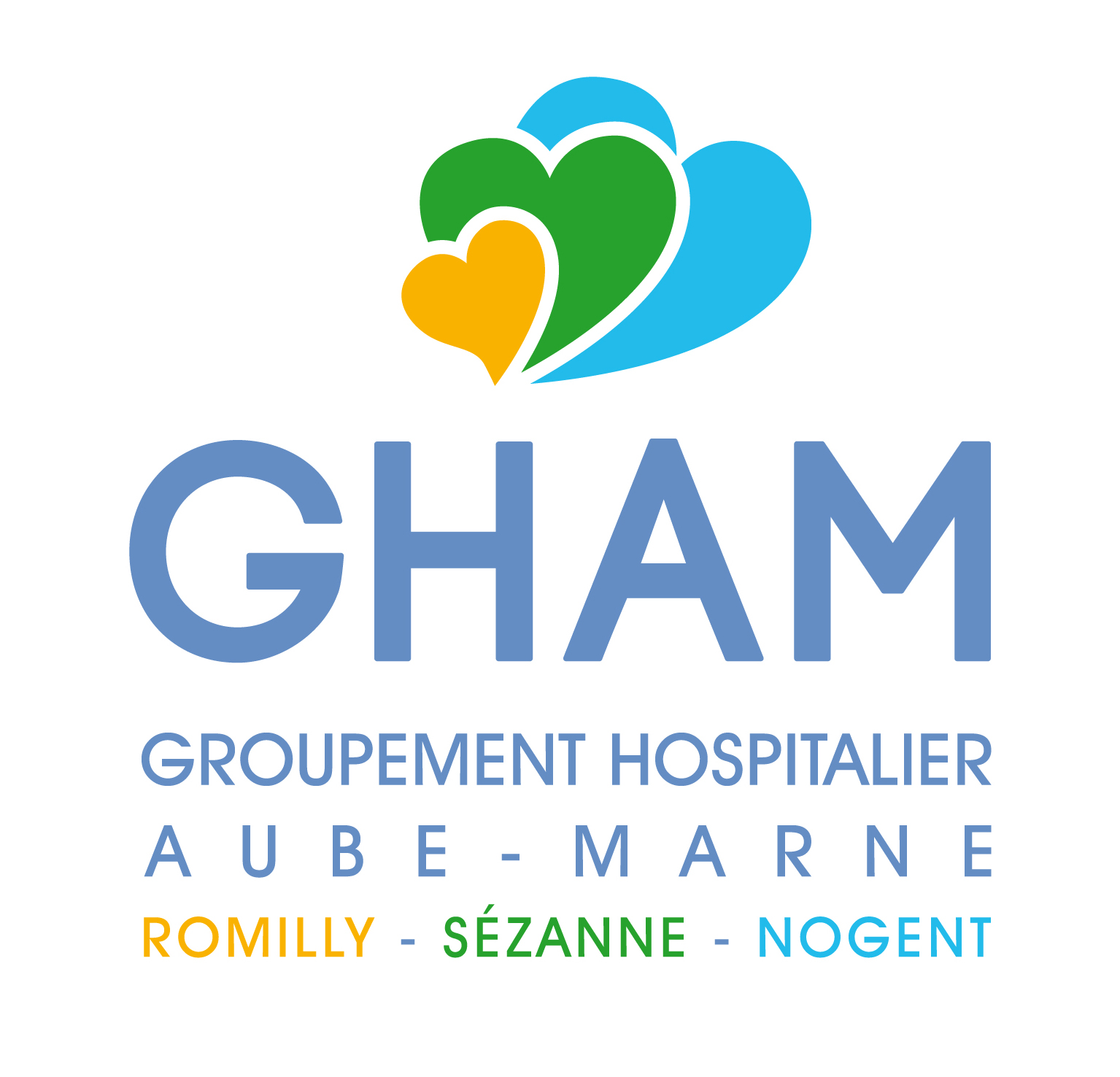 Logo Groupement Hospitalier Aube Marne