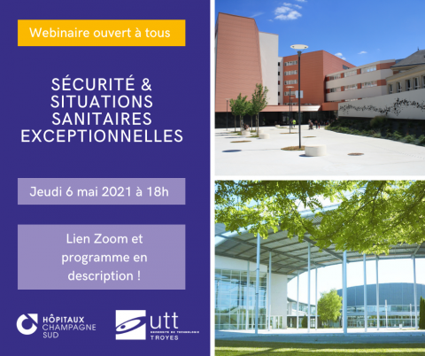 Webinaire Sécurité & situations sanitaires exceptionnelles : s’appuyer sur les acteurs pour co-construire dans les territoires, le 6 mai 2021