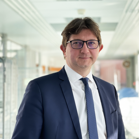 Photo officielle de Damien Patriat, Directeur Général des Hôpitaux Champagne Sud