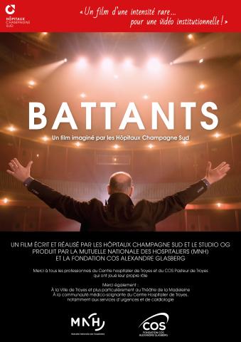 Affiche du film Battants - Hôpitaux Champagne Sud